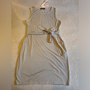 Merokeety Striped Dress with Pockets (C2)